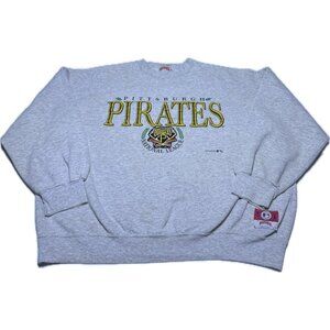 Vintage Nutmeg Pittsburg Pirates Sweatshirt Pullover MADE IN USA XL